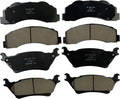 Front and Rear Ceramic Brake Pads for 2012-2020 Ford F150