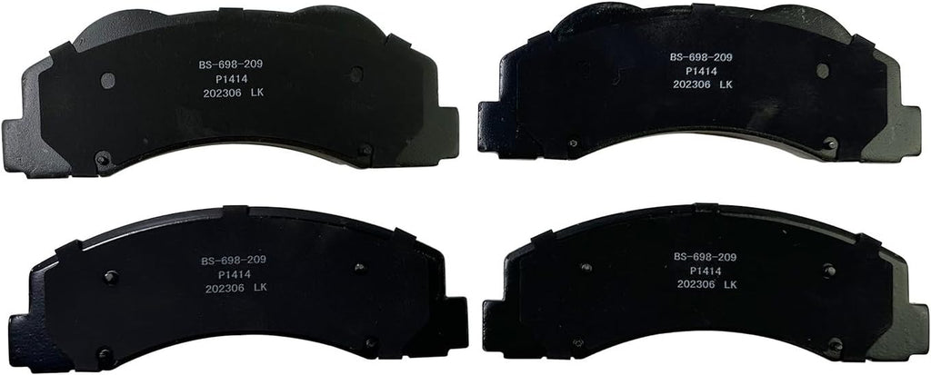 Front and Rear Ceramic Brake Pads for 2012-2020 Ford F150