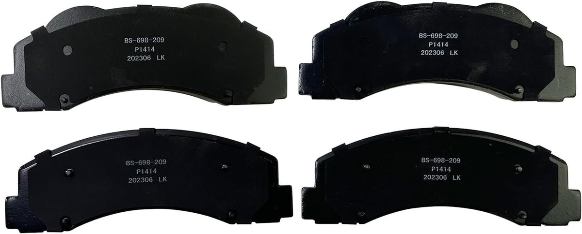 Front and Rear Ceramic Brake Pads for 2012-2020 Ford F150