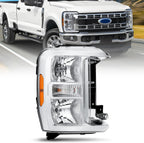 Headlight Compatible with 2023-2025 Ford F250 F350 XL XLT Super Duty FO2503429 Pc3Z-13008-H(Passenger Side (Right))
