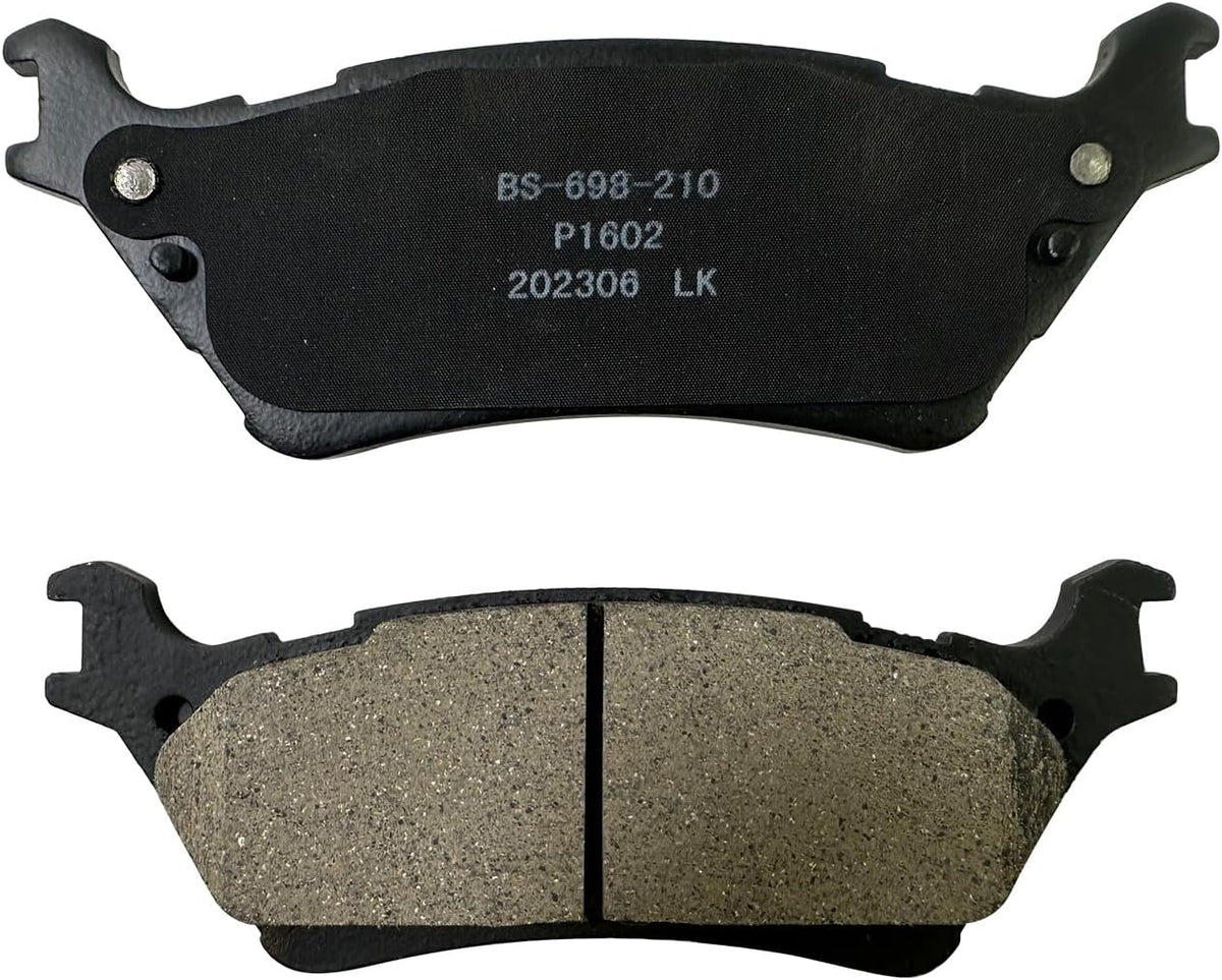 Front and Rear Ceramic Brake Pads for 2012-2020 Ford F150