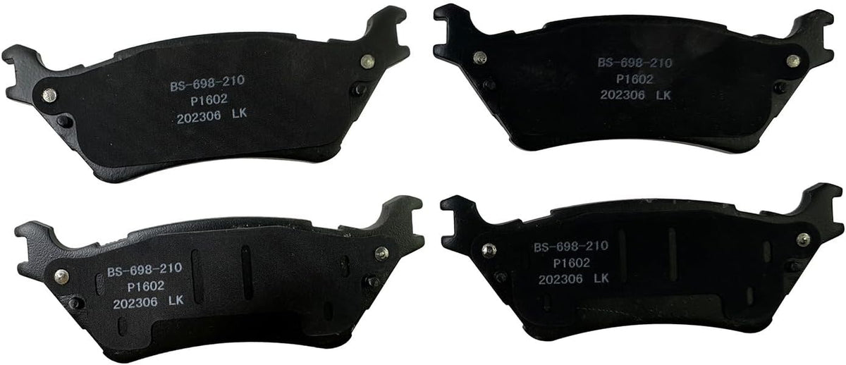 Front and Rear Ceramic Brake Pads for 2012-2020 Ford F150