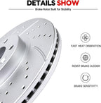 Front and Rear Brake Kit Replacement for 2012-2020 Ford F150