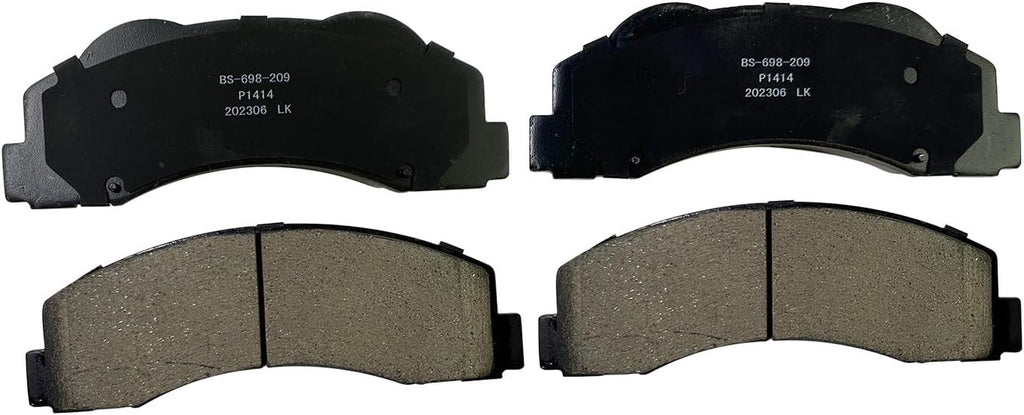 Front and Rear Ceramic Brake Pads for 2012-2020 Ford F150
