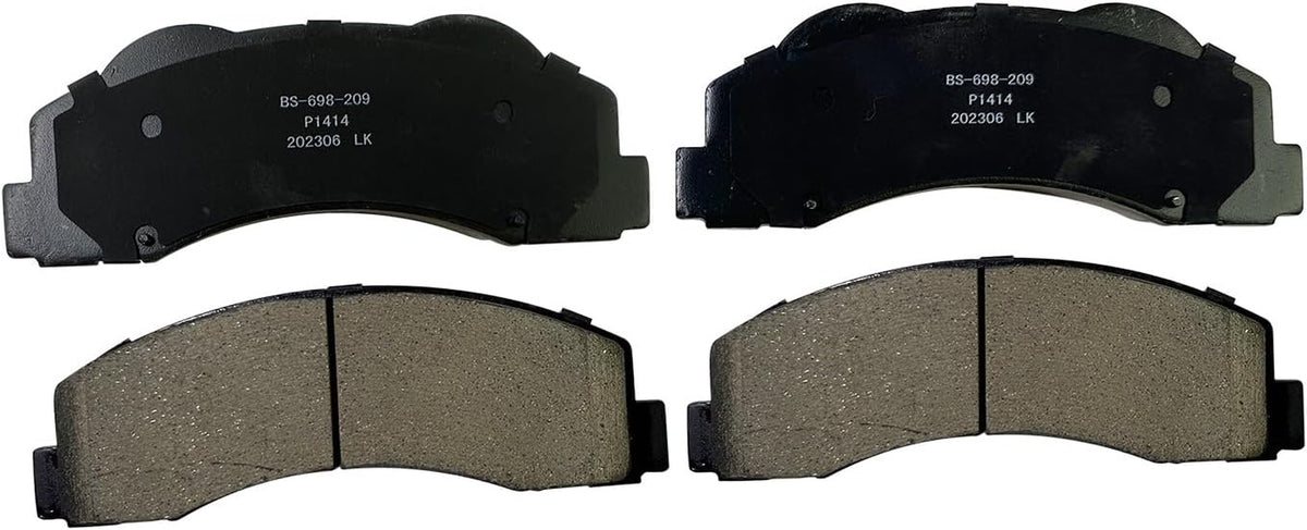 Front and Rear Ceramic Brake Pads for 2012-2020 Ford F150