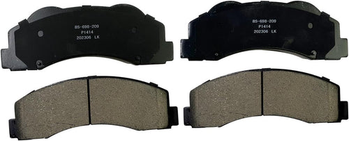 Front and Rear Ceramic Brake Pads for 2012-2020 Ford F150
