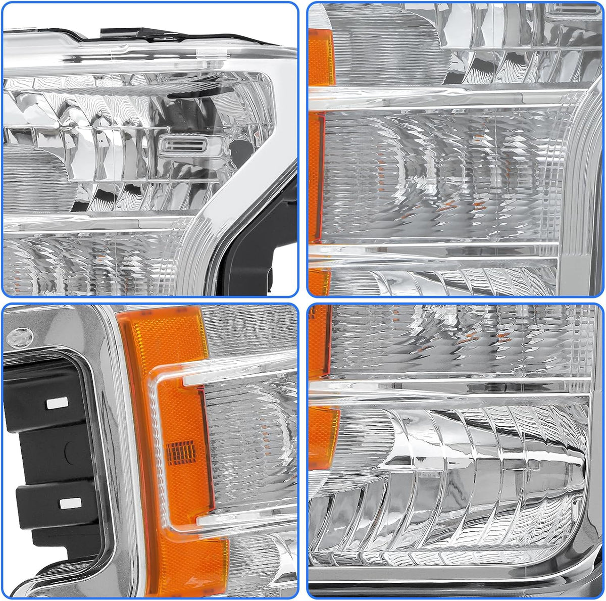 2018–2020 Ford F-150Driver Side Headlight Assembly – Left Side, Bulbs Included