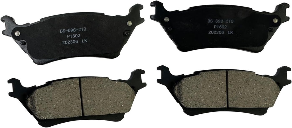 Front and Rear Ceramic Brake Pads for 2012-2020 Ford F150