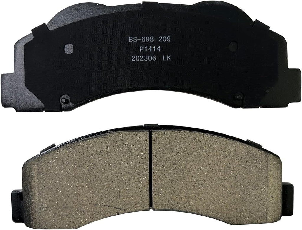 Front and Rear Ceramic Brake Pads for 2012-2020 Ford F150