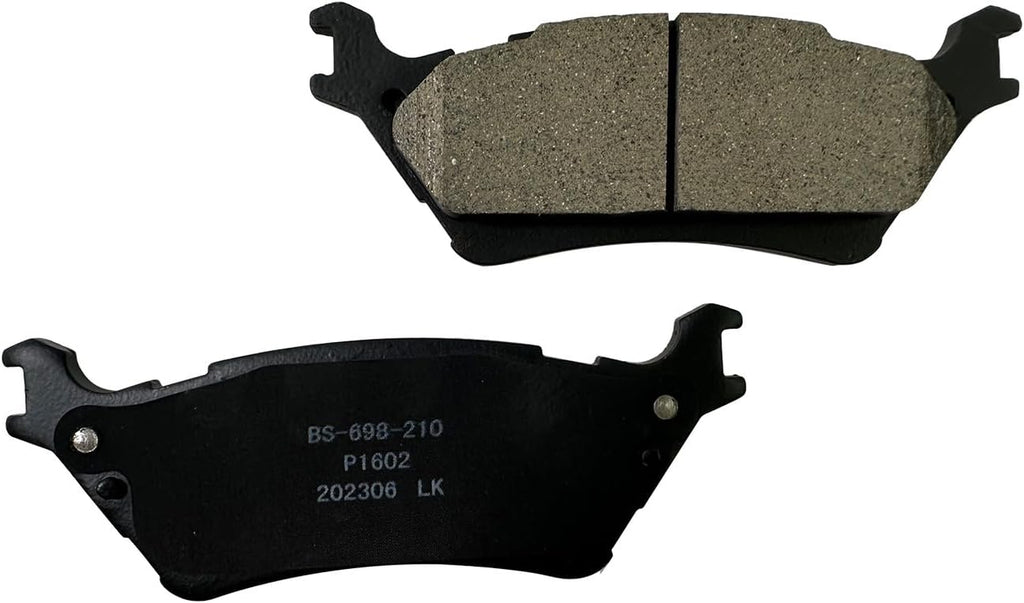 Front and Rear Ceramic Brake Pads for 2012-2020 Ford F150