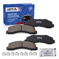 D1414 4X Front Posi Ceramic Brake Pads Fit for 2011-2021 Lincoln Navigator & 2010-2021 Ford Expedition & 2010-2017 Ford F150 Truck